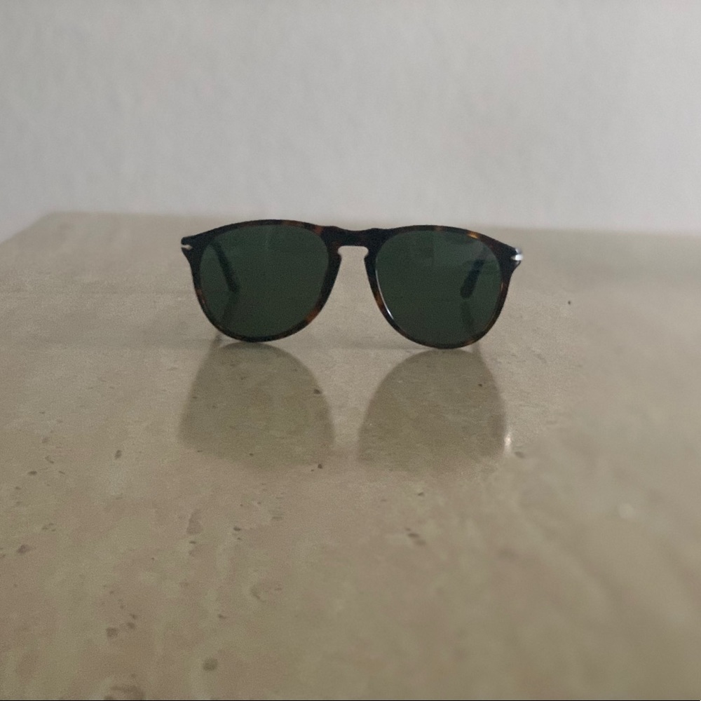 Persol Sunglasses Tortoise/Grey Acetate - 55mm